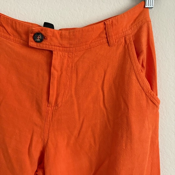 Urban Outfitters Archive Orange Low-rise Cargo Trousers - size small - Picture 4 of 13